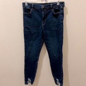 Dark Blue American Eagle 16Long Jeans